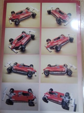 Modello Ferrari 126 C2 F1 1982 Modelik 1:25