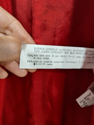 Abrigo lana Zara Studio XS