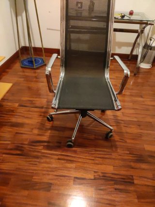Silla de oficina acero inoxidable
