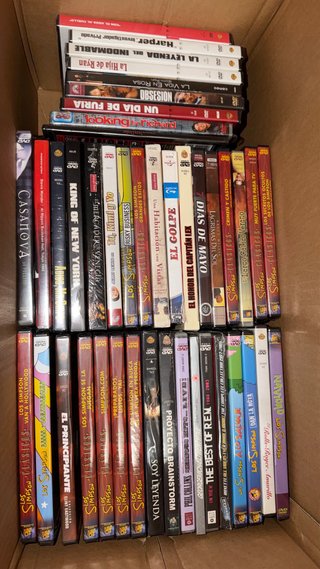 Lote de películas precintadas +100 uni