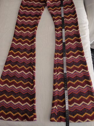 Pantalón acampanado Subdue Boho Zig