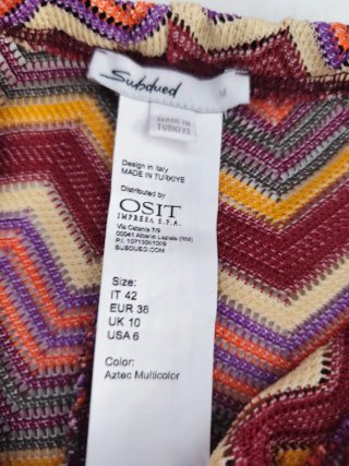 Pantalón acampanado Subdue Boho Zig