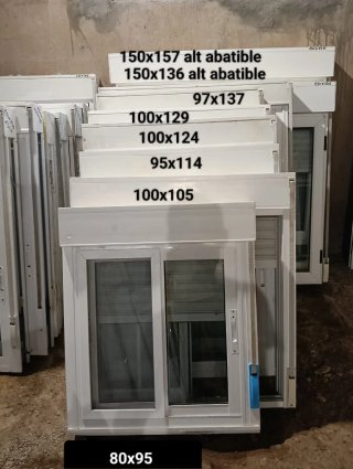 Ventanas de aluminio varias medidas