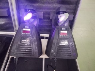 2 Flight Cases para Scanner LED 60W