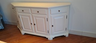 Mobile arredo soggiorno bianco legno
