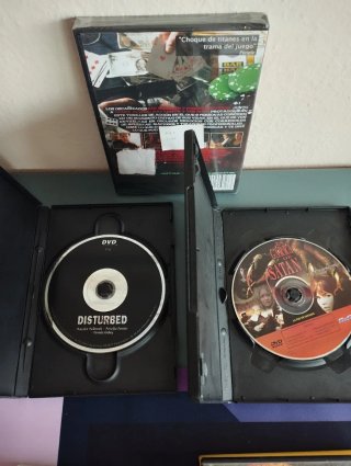 Lote 6 Películas DVD Terror/Crimen/Thriller
