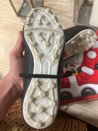 Botas de fútbol KIPSTA Negras