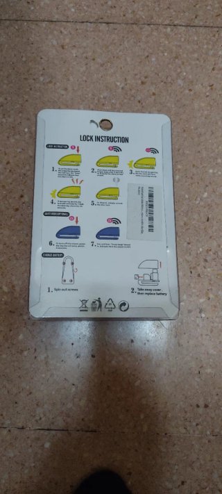 Candado Alarma Moto Nuevo