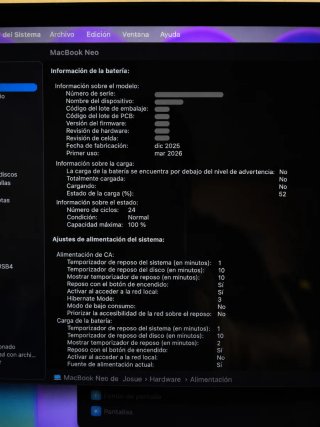 MacBook Neo 13" A18 Pro 8GB / 256GB