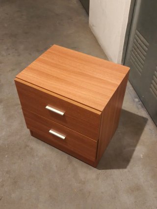 Mesitas de noche de madera (2 unidades)