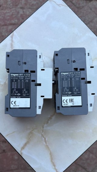 Guardamotor Legrand Modelo  MPX32S 1A y 0,4A