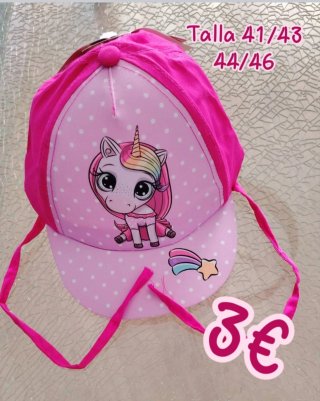 Gorras infantiles 3€