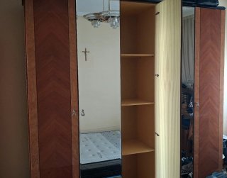 Conjunto Habitación: Armario,Cama, Cómoda,Mesillas