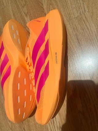 Zapatillas Adidas Adizero Evo SL Naranja/Rosa