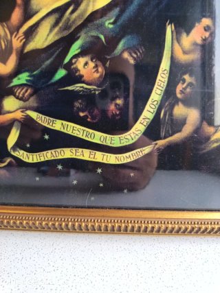 Quadro Santissima Trinità con angeli