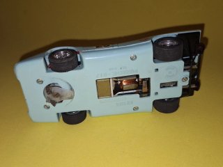 Scalextric Porsche 917 celeste original años 70