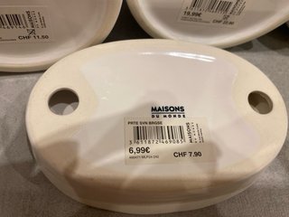Set baño cerámica blanco con dispensador 57€