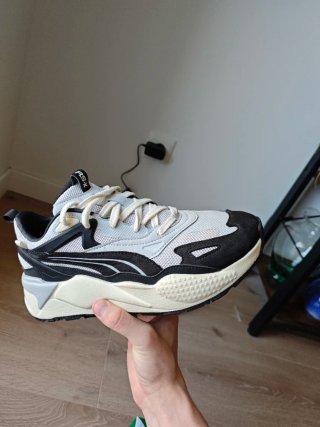 Zapatillas Puma RS-X Blancas y Negras