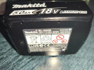 Batería Makita BL1850B 18V 5Ah