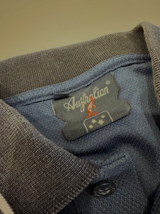 Polo Australian Blu Logo Canguro Taglia 52