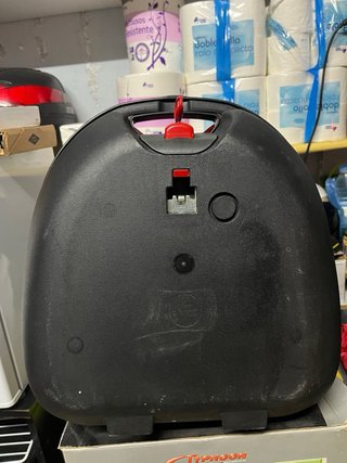 Baúl de moto negro 27litros