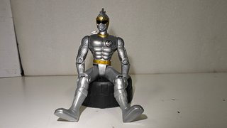 Power Ranger Argento Action Figure