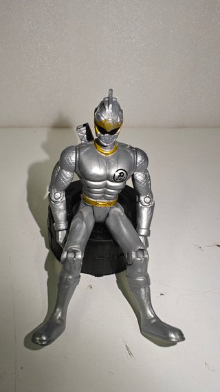 Power Ranger Argento Action Figure