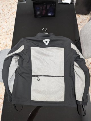 Chaqueta Moto Rev'it Tectonic H2O Negra/Marrón