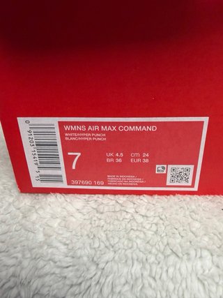 Nike Air Max Command Talla 38