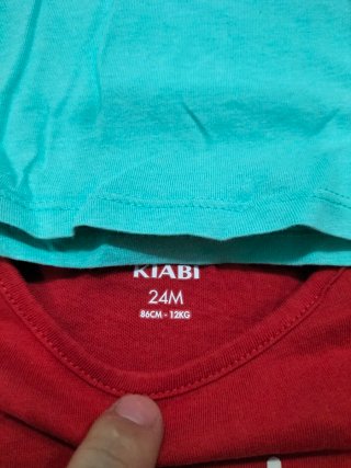 Lote 4 Camisetas Verano Niña 2 Años Kiabi 86cm
