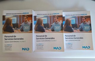 Libros PSG / PSX Oposición SERGAS 2025