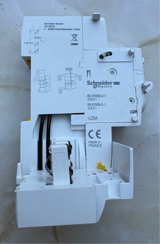 Bloque Vigi Schneider A9Q11225 2P 25A 30mA