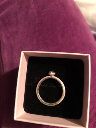 Anillo pandora rosa