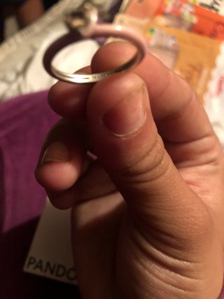 Anillo pandora rosa