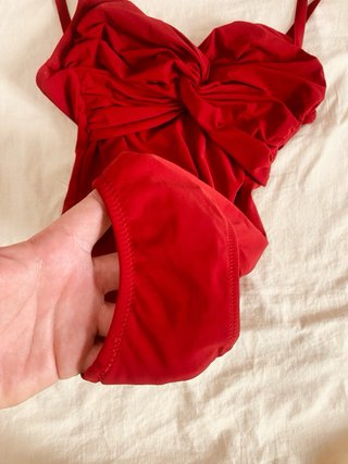 Bañador Rojo Talla S