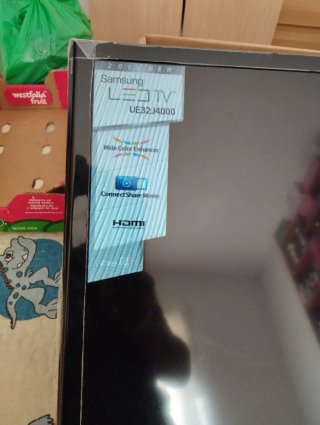 Samsung led TV Negra