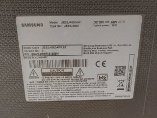 Samsung led TV Negra