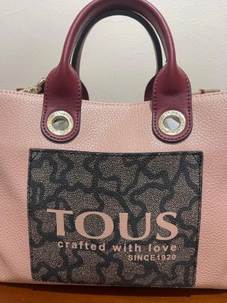 Bolso Tous Rosa y Burdeos