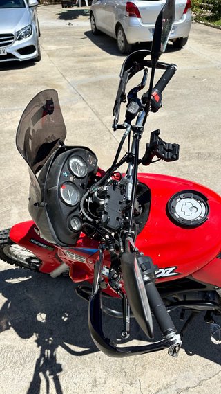 BMW F650 GS Roja