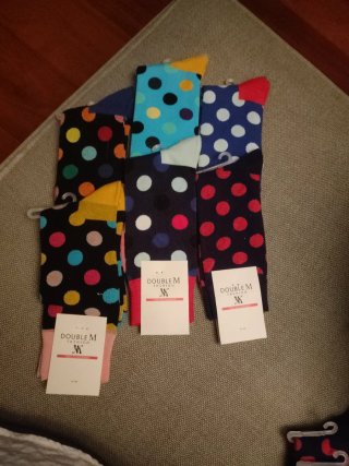 Calcetines DOUBLE M FASHION lunares