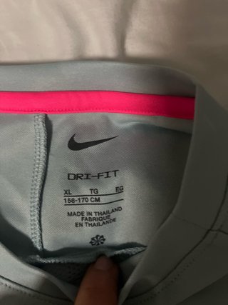 Conjunto Deportivo Nike Azul Cielo y Fucsia