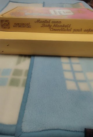 MANTA DE CUNA UNISEX