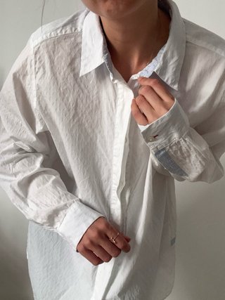 Marina Sport Camisa Oversize Blanca