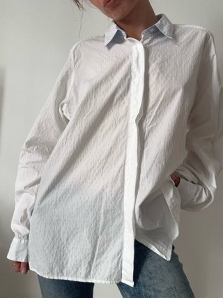 Marina Sport Camisa Oversize Blanca