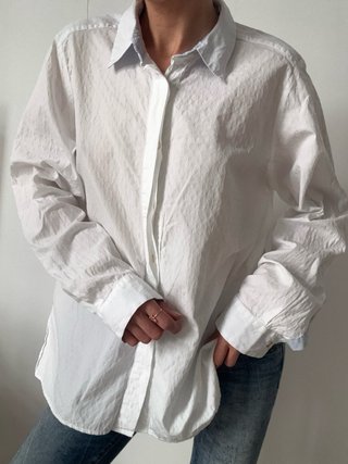 Marina Sport Camisa Oversize Blanca