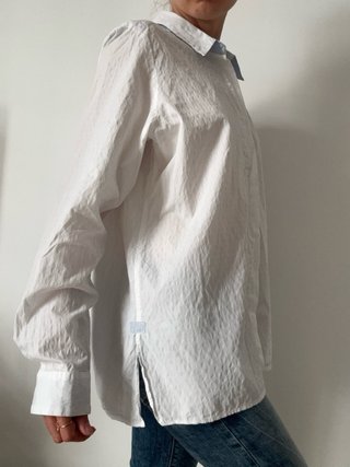Marina Sport Camisa Oversize Blanca