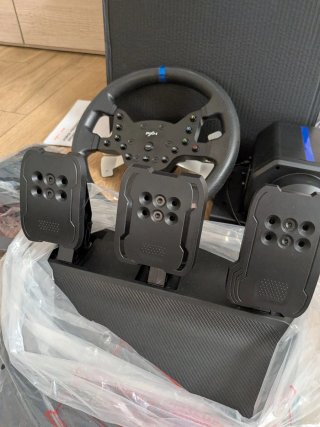 Volante PXN V99 Simracing con Pedales y Palanca