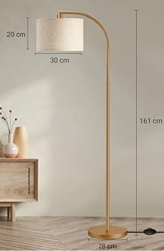 Lámpara de pie Edishine minimalista