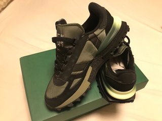 Zapatillas Lacoste Negras y Verdes Talla 40