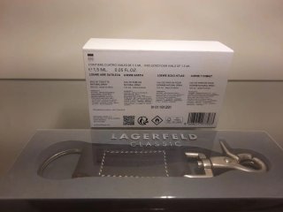 Llavero Karl Lagerfeld y Caja Loewe